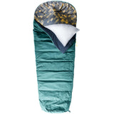 deuter Overnite, Kinderschlafsack, Blau, Mumienschlafsack mit Packsack, Kopfteil mit Kisseneinschub