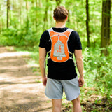 NILS CAMP Laufrucksack Tripper 10L Orange - Outdoor Rucksack Joggen Wandern Fahrrad