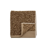 Bloomingville Kaysa Handtuch, Braun, Baumwolle L100xW50 cm