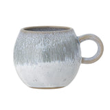 Bloomingville Paula Tasse, Blau/Grau, 250ml, Steingut, dänisches Design