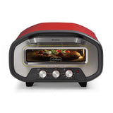 Ariete Da Gennaro Pizzaofen, Rot, mit Pizzastein, bis 430 Grad, 2200W