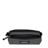 Eastpak DOUBLE BENCHMARK, Federmäppchen, Black Denim (grau), kleine Federmappe, Federtasche