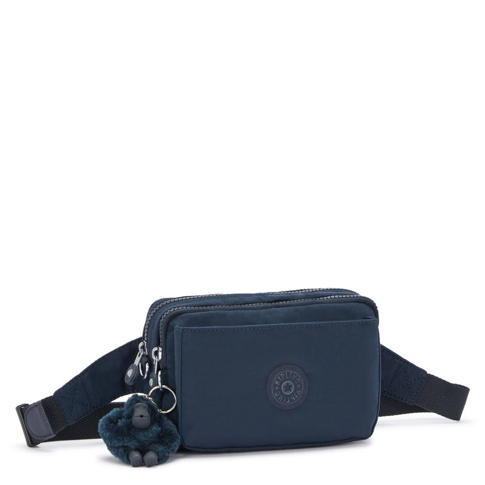 Kipling ABANU MULTI, 2-in-1-Crossbody- und Bauchtasche, Blue Bleu 2 (blau), Schultertasche