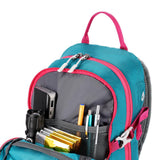 NILS CAMP Tagesrucksack Caver 18L in Türkis - leichter Outdoor Rucksack für Wandern & Alltag