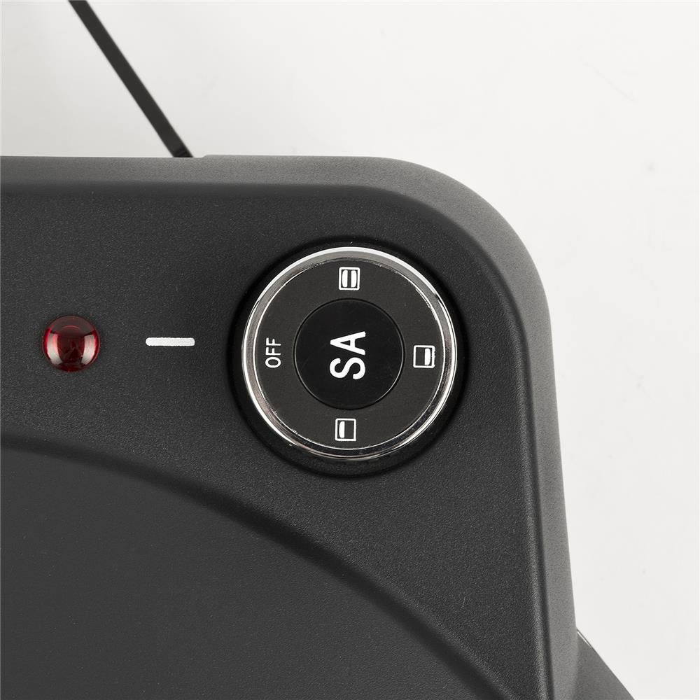 G3Ferrari Pizzaofen Pizza Pummarola schwarz Pizzamaker bis zu 420 °C 1200W 2 feuerfeste Steinplatten