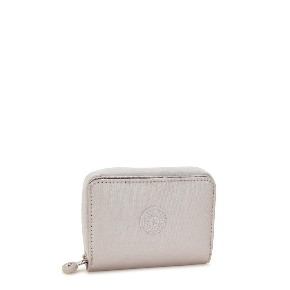 Kipling MONEY LOVE, Mittelgroßes Portemonnaie, Metallic Glow (beige), Geldbörse, Brieftasche
