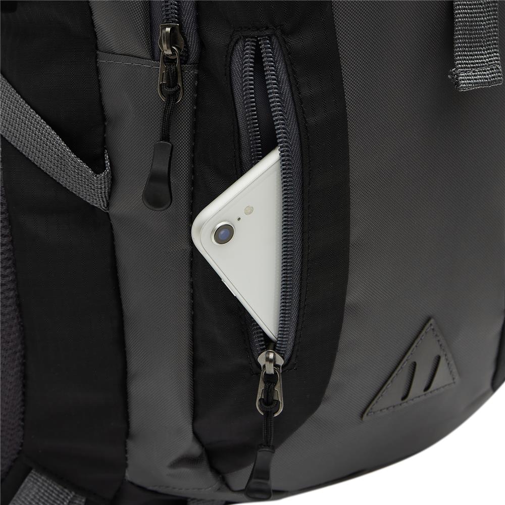 NILS CAMP Trekkingrucksack Treeline 40L Schwarz - Outdoor Rucksack Wandern Camping