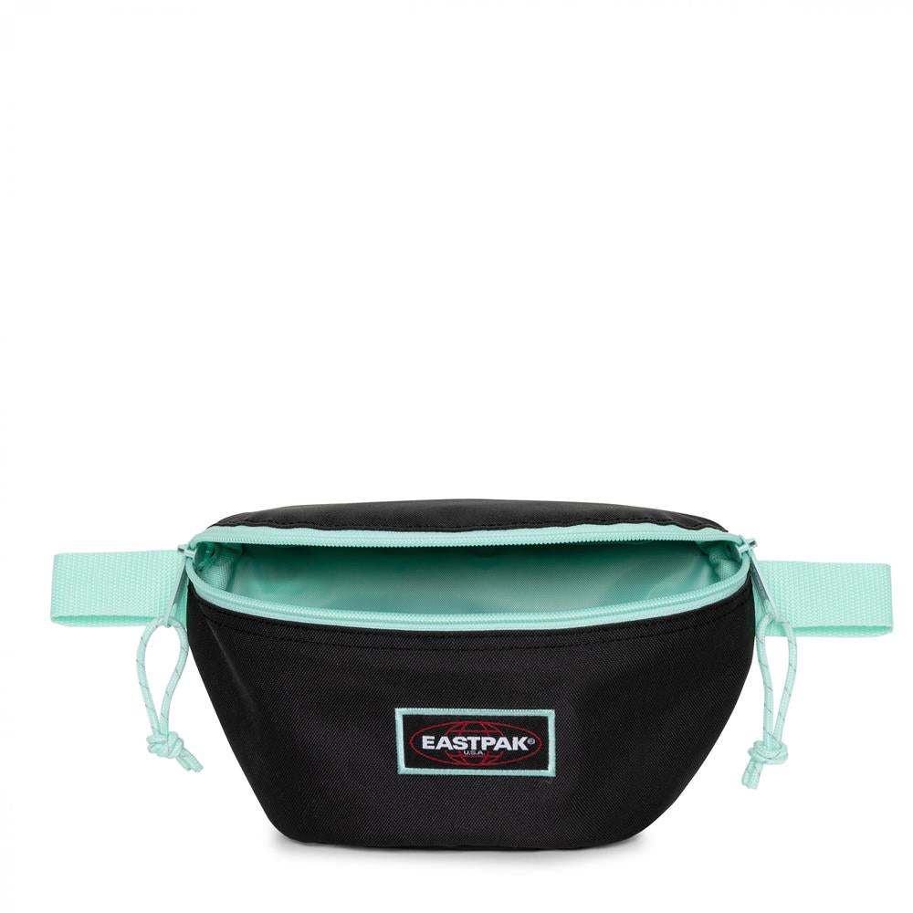 Eastpak SPRINGER, Kleine Umhängetasche, Kontrast Polar (grün) , 2L, Bauchtasche