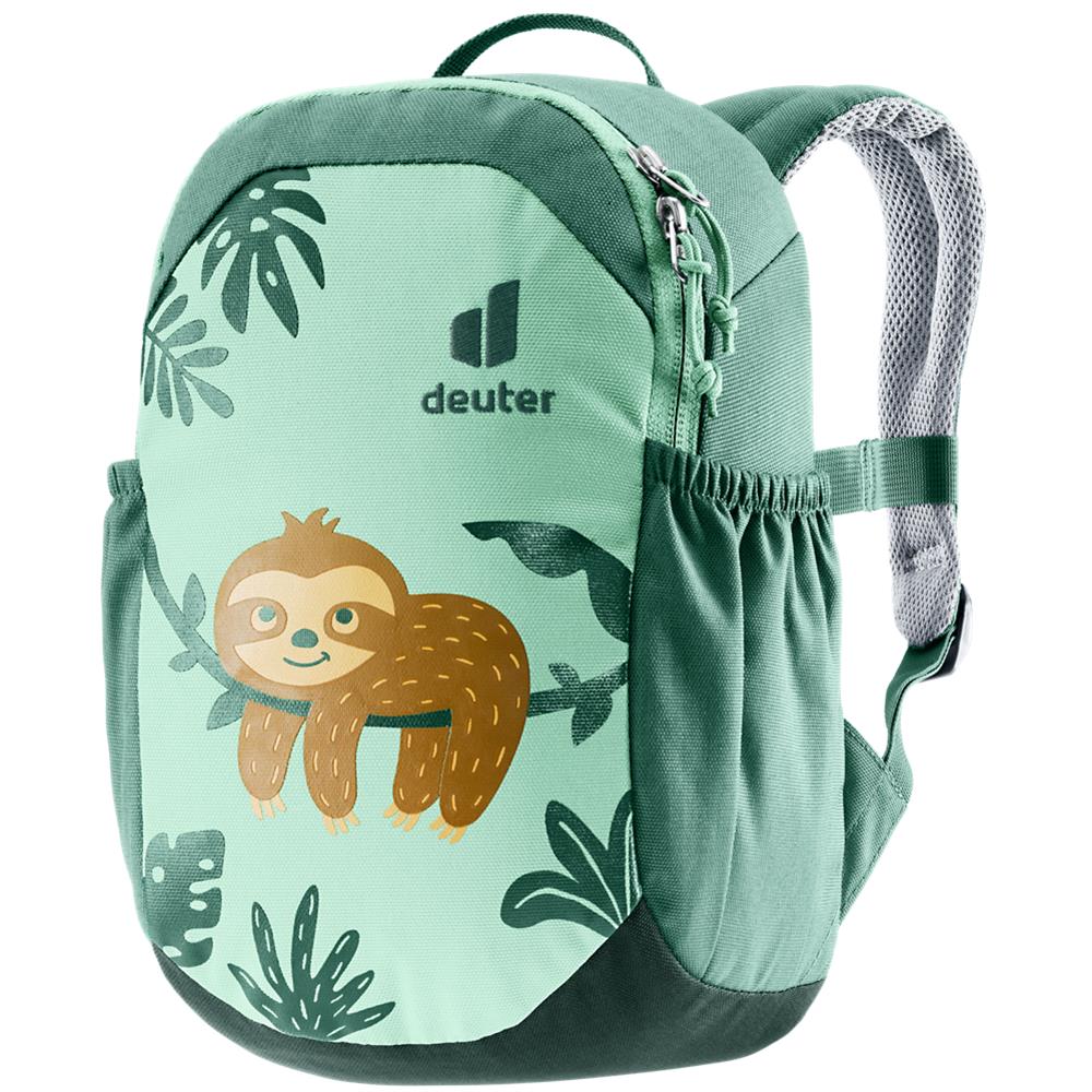 Deuter Pico, Kinderrucksack, Affe (grün), Kindergartenrucksack für Kinder ab 2 Jahre