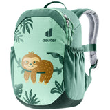 Deuter Pico, Kinderrucksack, Affe (grün), Kindergartenrucksack für Kinder ab 2 Jahre