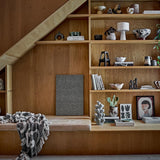 Bloomingville Rivalta Pinnwand Schwarz Holz Memoboard 71x48cm