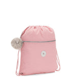 Kipling SUPERTABOO, Sportbeutel mit Kordelzug, 15L, Bridal Rose (rosa)