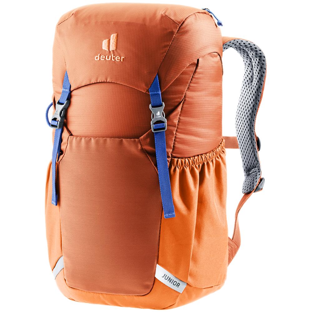 Deuter Junior, Kinderrucksack, chestnut-mandarine (orange), 18L, Wanderrucksack für Kinder ab 7 Jahre
