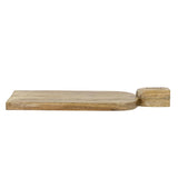 Bloomingville Brooklyn Servierbrett, rustikales Schneidebrett aus Mangoholz 46x20,5 cm