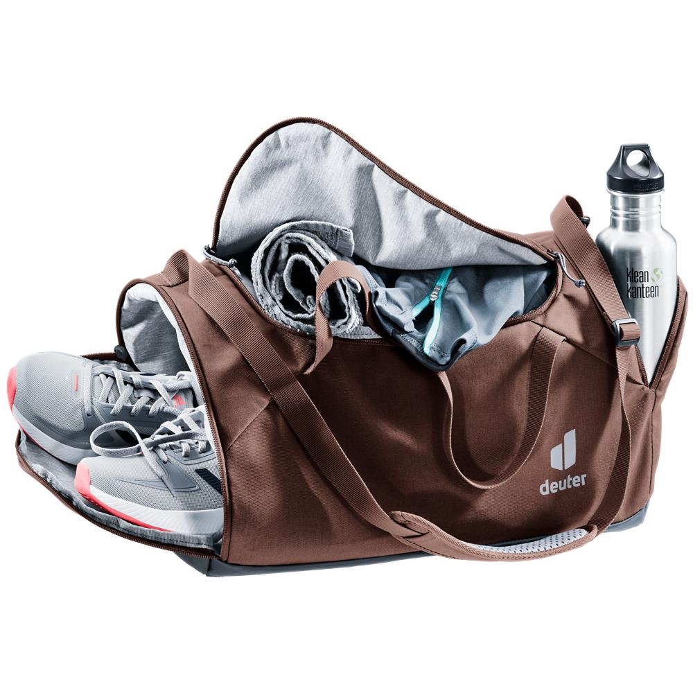 Deuter Hopper, Sporttasche, raisin-graphite (braun), Reisetasche, mit Schuhfach