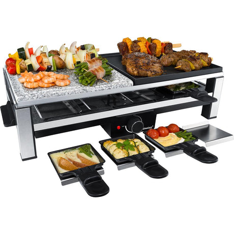 Steba Multi-Raclette RC 108 – Raclette mit Naturstein & Grillplatte