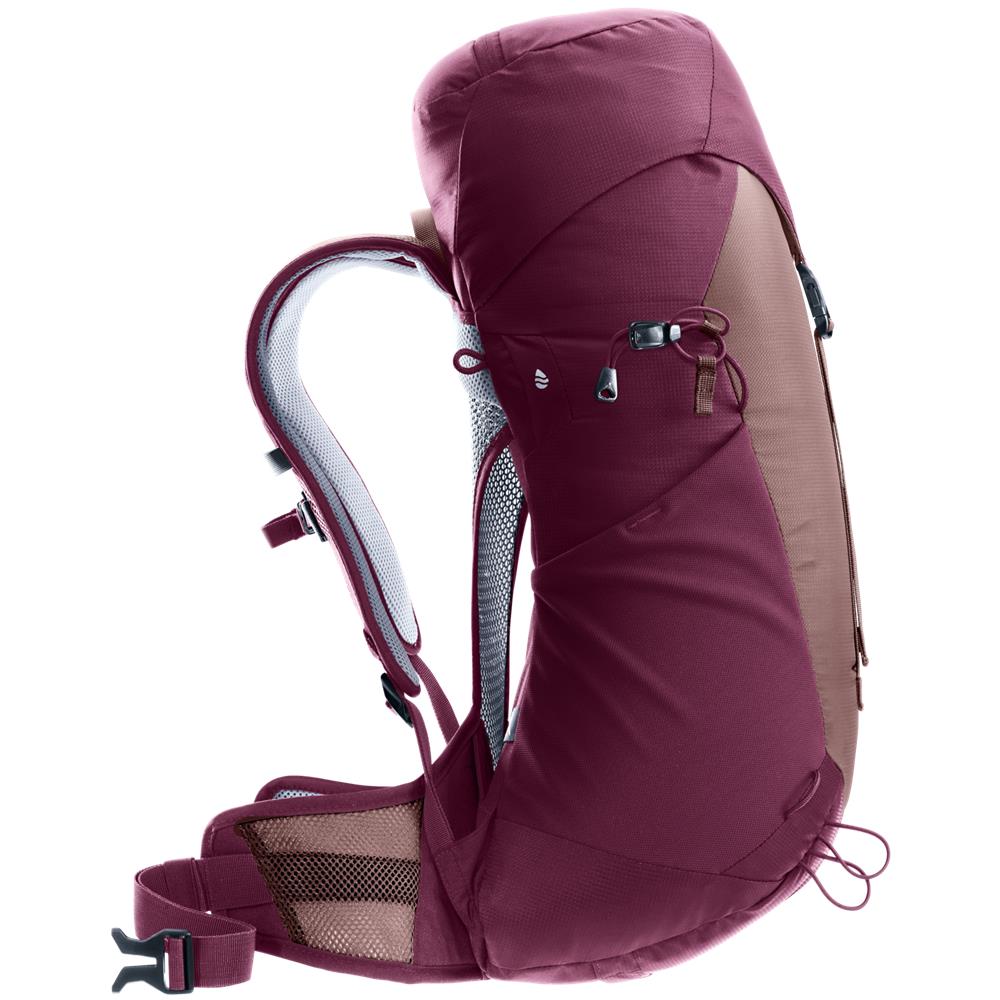 deuter AC Lite 22 SL, Wanderrucksack, ashrose-cassis (braun), 22L