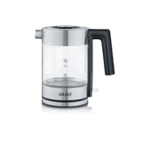 GRAEF Glas Wasserkocher WK300 1 Liter LED Beleuchtung Edelstahl drehbar Abnehmbarer Deckel | B-Ware