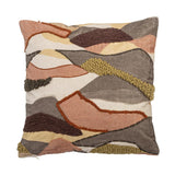 Bloomingville Carmagnola Kissen Braun 45x45 cm – Baumwolle & Leinen, gewebt