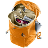deuter Walker 24, Lifestyle-Rucksack, maple (orange), 24L, mit Flaschenhalter und Laptopfach