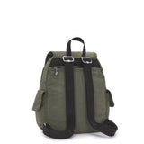 Kipling CITY PACK S, Kleiner Rucksack, Green Moss (grün), 9L, Kompakt & Stylisch