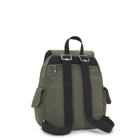 Kipling CITY PACK S, Kleiner Rucksack, Green Moss (grün), 9L, Kompakt & Stylisch