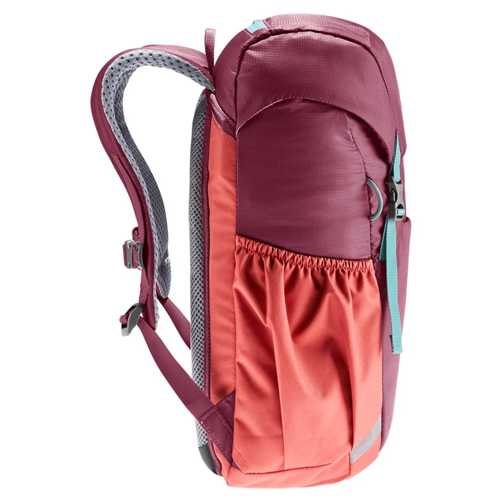 Deuter Junior, Kinderrucksack, maron-currant (rot), 18L, Wanderrucksack für Kinder ab 7 Jahre