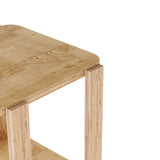 Umbra Bellwood Beistelltisch, Moderner Couchtisch und Nachttisch aus Bugholz in Natur