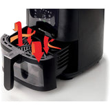 Ariete Airy Fryer, Schwarz, Heißluftfritteuse 6L, Touchscreen, 1300W