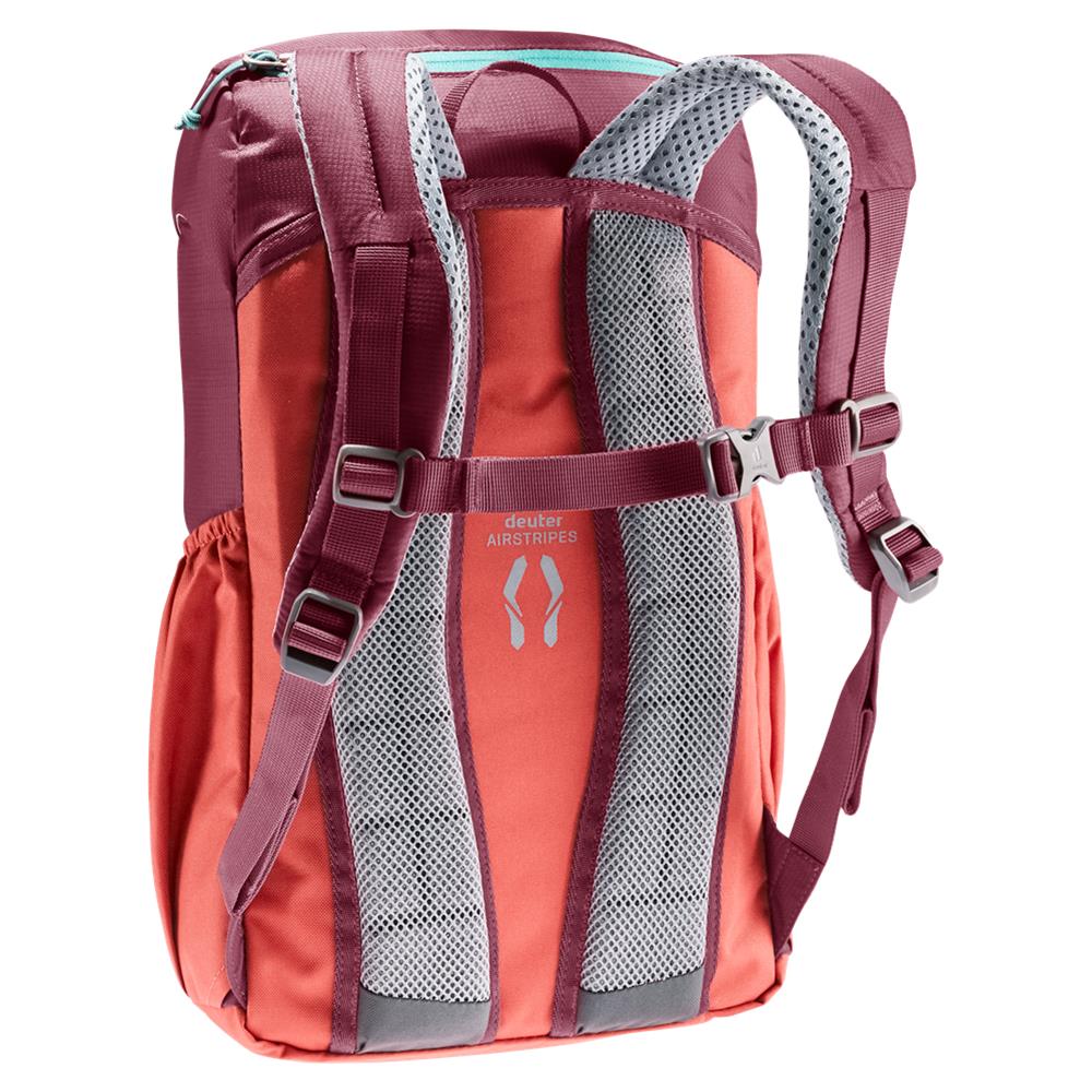 Deuter Junior, Kinderrucksack, maron-currant (rot), 18L, Wanderrucksack für Kinder ab 7 Jahre