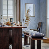 Bloomingville Allium Milchkännchen Zuckerdose Steingut blau 2er Set