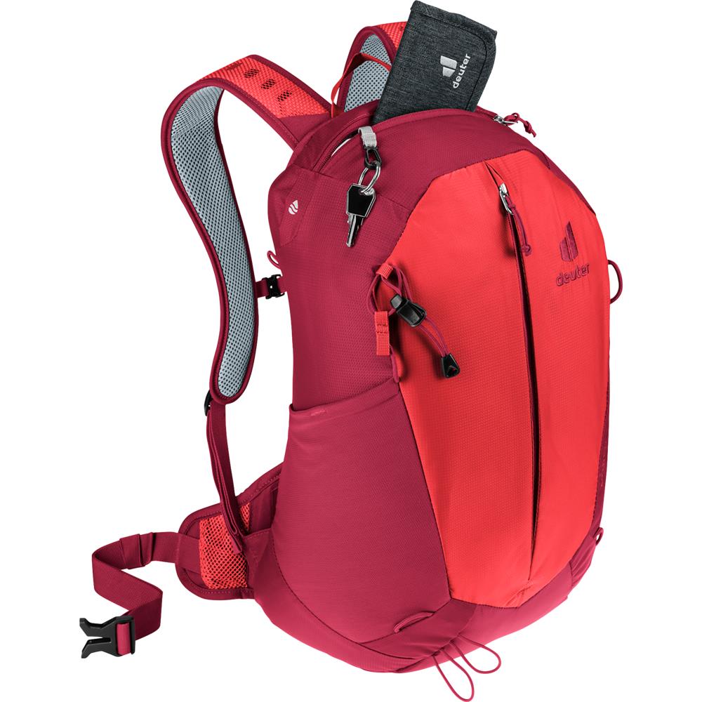 deuter AC Lite 17, Wanderrucksack, cherry-masala (rot), 17L
