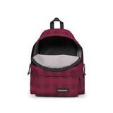Eastpak PADDED PAK'R, Rucksack, Checker Burgundy (rot), 24L, Laptopfach und Gepolstertes Rückenteil