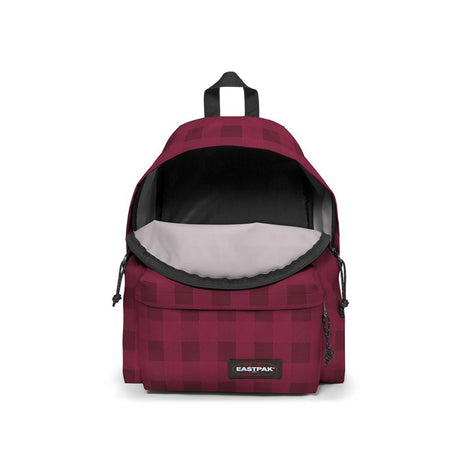 Eastpak PADDED PAK'R, Rucksack, Checker Burgundy (rot), 24L, Laptopfach und Gepolstertes Rückenteil