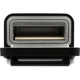 G3Ferrari elektrischer Pizzaofen Pizza Pro silber Pizzamaker bis 450°C Display Pizzastein Selbstreinigungsprogramm