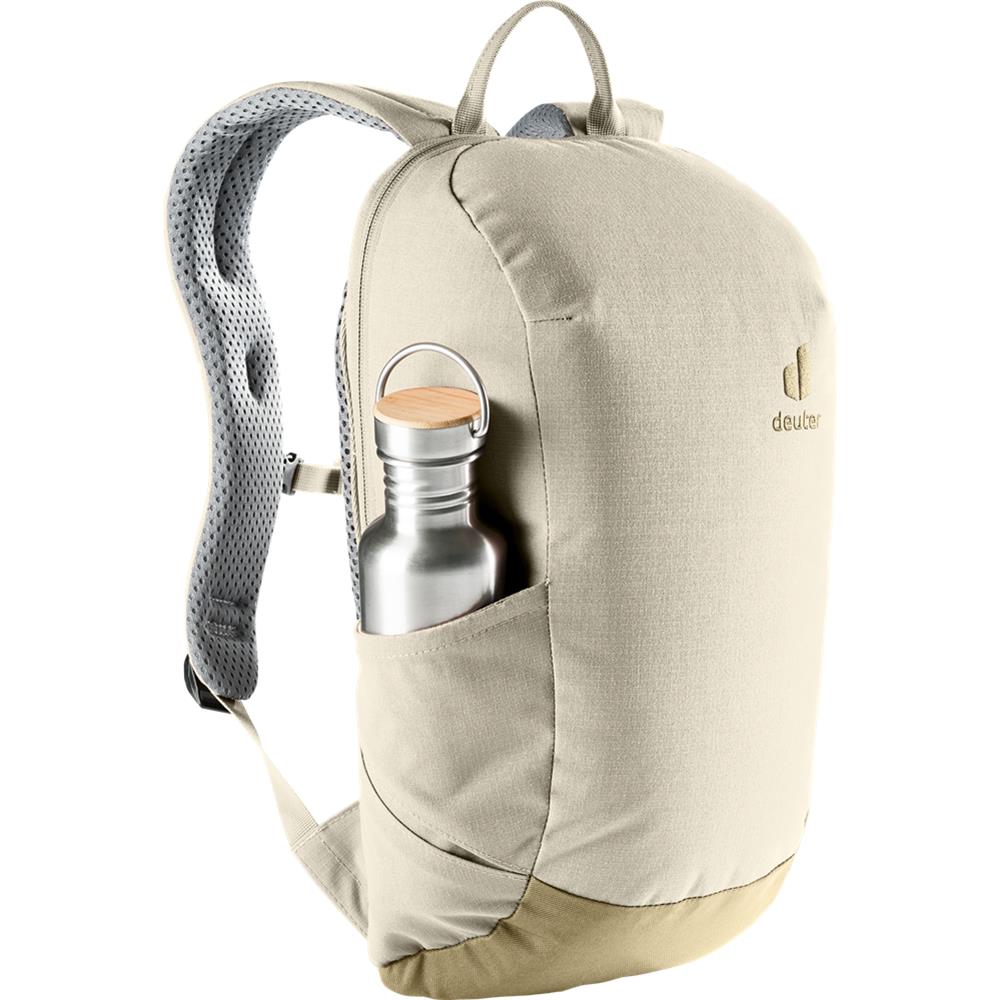 deuter Stepout, Rucksack, bone-desert (beige), 12L, mit Flaschenhalter und Tabletfach