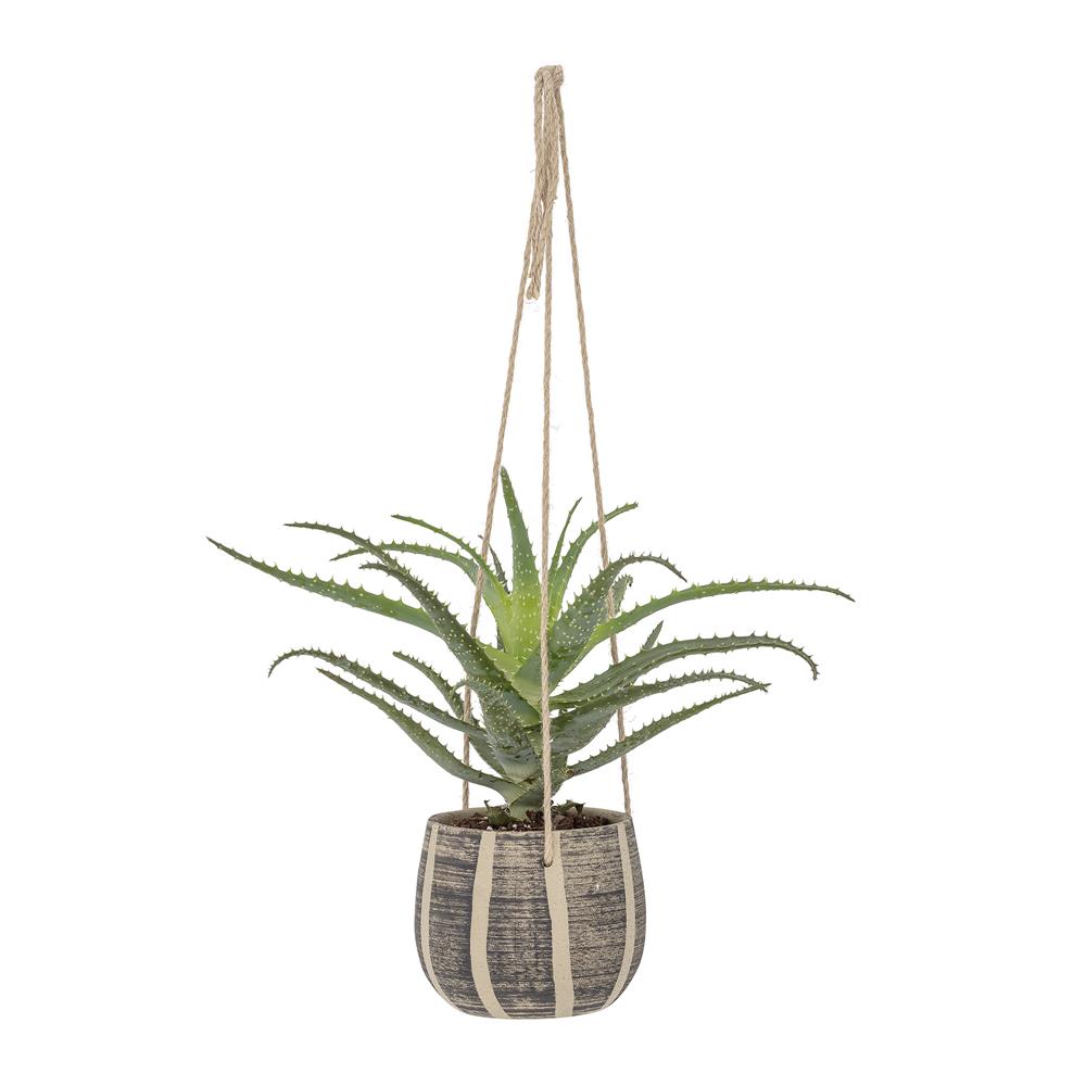 Bloomingville Madi Blumenampel Beige Steingut 15,5 x 13 cm Blumentopf