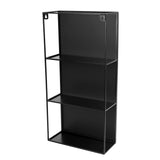 Umbra Cubiko Spiegel mit Ablage, Badezimmerspiegel, Spiegelschrank, Schminkspiegel, Wandspiegel