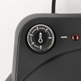 G3Ferrari Pizzaofen Pizza Pummarola schwarz Pizzamaker bis zu 420 °C 1200W 2 feuerfeste Steinplatten