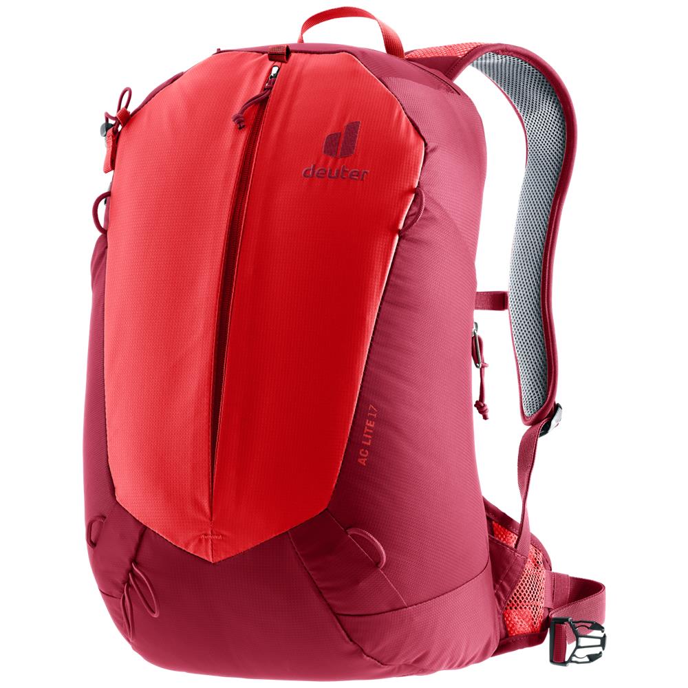 deuter AC Lite 17, Wanderrucksack, cherry-masala (rot), 17L