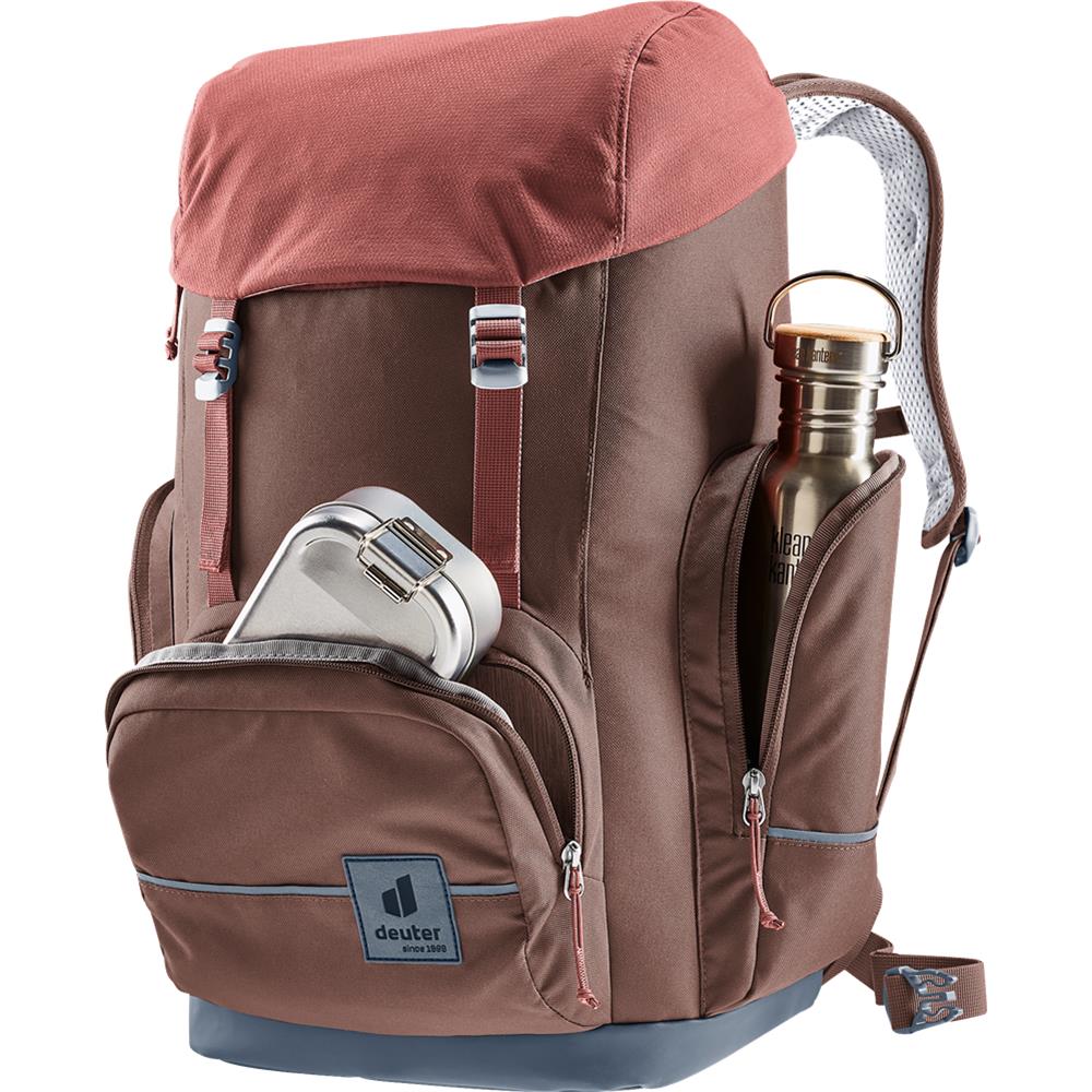 deuter Scula, Schulrucksack, raisin-caspia (braun), 30L, Schulranzen