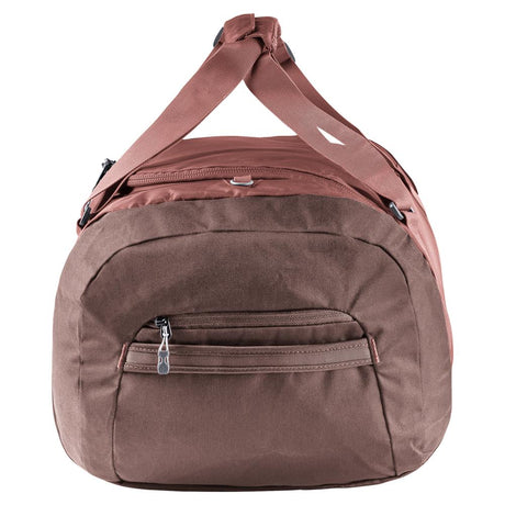 deuter Duffel 50, Reisetasche, caspia-raisin (braun), mit Seitentasche und Netzinnentasche