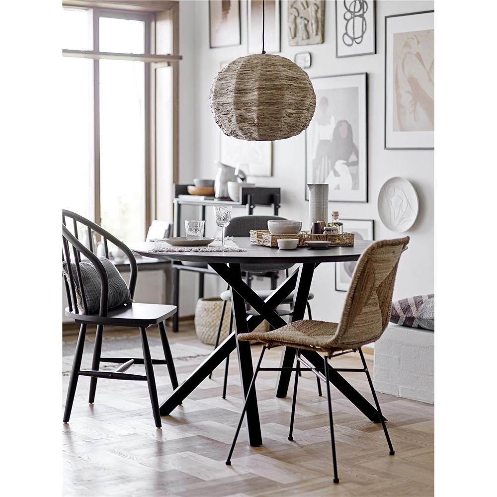 Bloomingville Taupe Krug in Grau 1,1L aus Steingut im dänischen Design