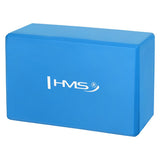 Yoga Block Blau Yogaklotz für Yoga, Pilates und Dehnübungen | HMS KJ01