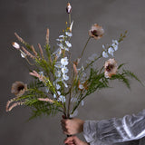 Bloomingville Orchid Kunstblume Stiel Weiß 92 cm