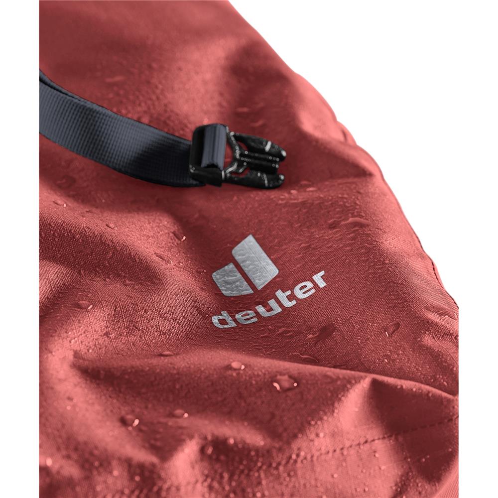 deuter Weybridge, Fahrradtasche, redwood (rot), 20L+5L, mit Bagfix-Halterung