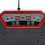 Vibrationsplatte mit Trainingsbändern 150 kg Rot/Schwarz | HMS SVP02