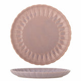 Bloomingville Latina Teller, Rose, 27 cm, Steingut, Speiseteller, dänisches Design