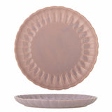 Bloomingville Latina Teller, Rose, 27 cm, Steingut, Speiseteller, dänisches Design
