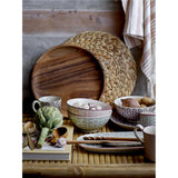 Bloomingville Ydun Platzdeckchen Natur Wasserhyazinthe 35cm Untersetzer dänisches Design